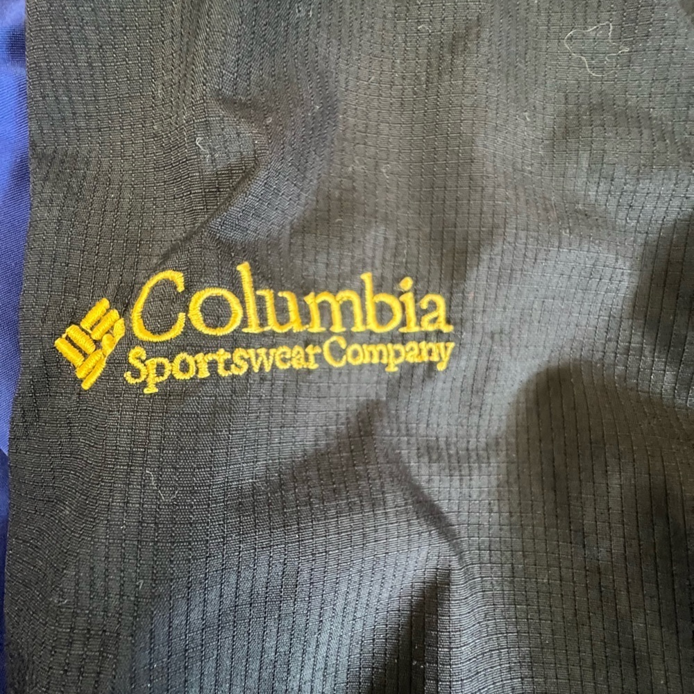 COLUMBIA LADIES VINTAGE BOULDER RIDGE JACKET FULL ZIPPER WINDBREAKER/RAIN COAT. - Picture 6 of 6
